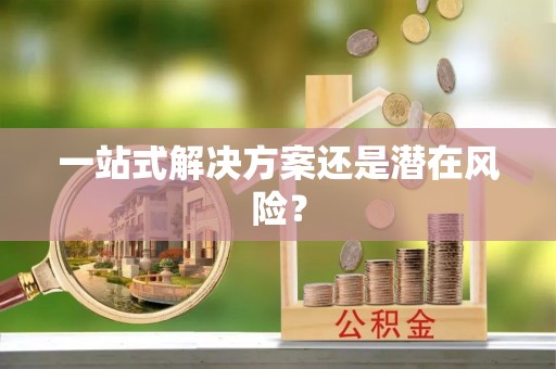 乃东一站式解决方案还是潜在风险？